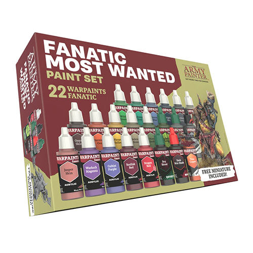 Warpaints Fanatic Most Wanted Paint Set | The Army Painter