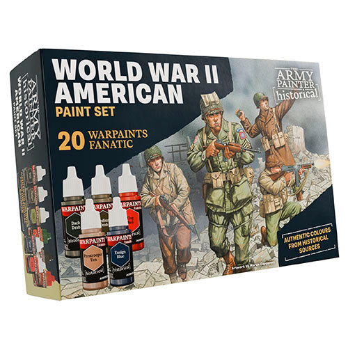 Warpaints Fanatic World Ward II American Paint Set | The Army Painter