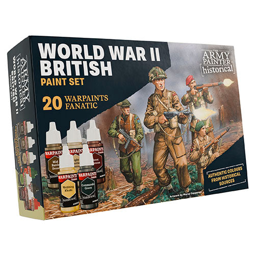 Warpaints Fanatic World War II British Paint Set | The Army Painter