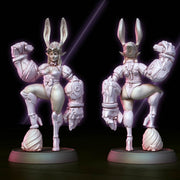 NSFW | Mecha Elf Bunny | Fantasy Pin-Up Miniature | Gaz Minis TabletopXtra