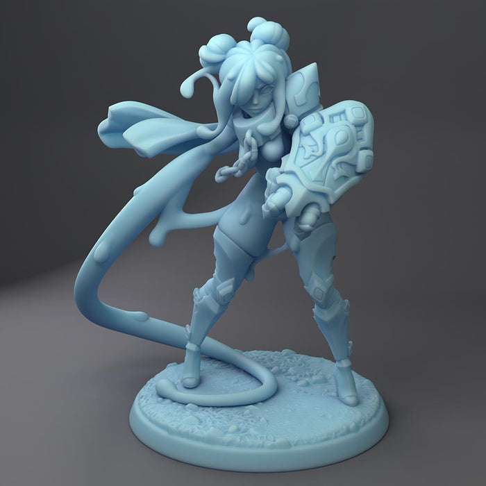 Slime Fighter Jam | Monster Girls | Twin Goddess Miniatures