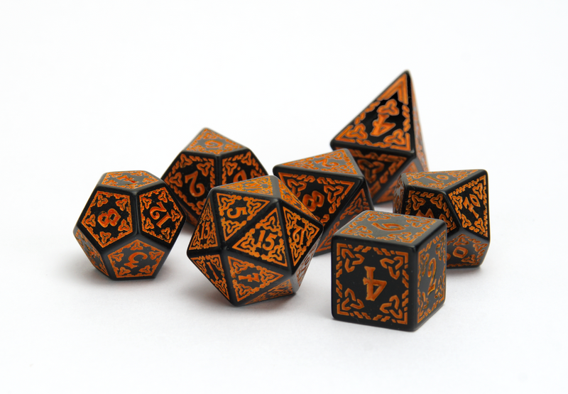 Celtic Carving | Orange