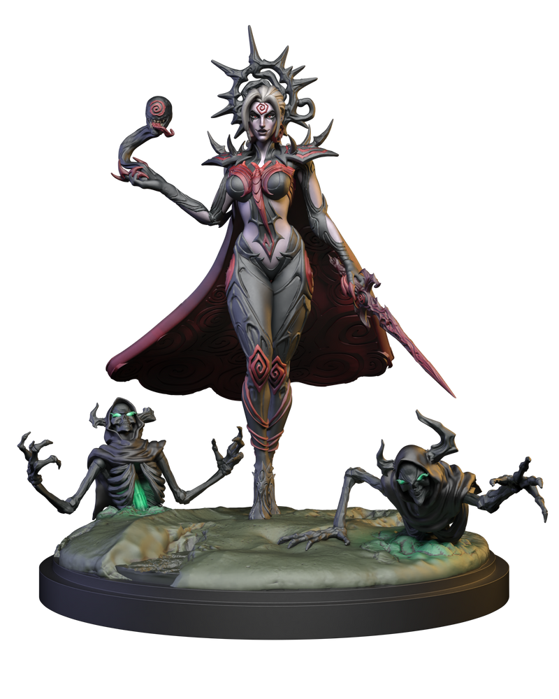 Goth Mom Supreme | Heroes | Sci-Fi Miniature | C27 Studio
