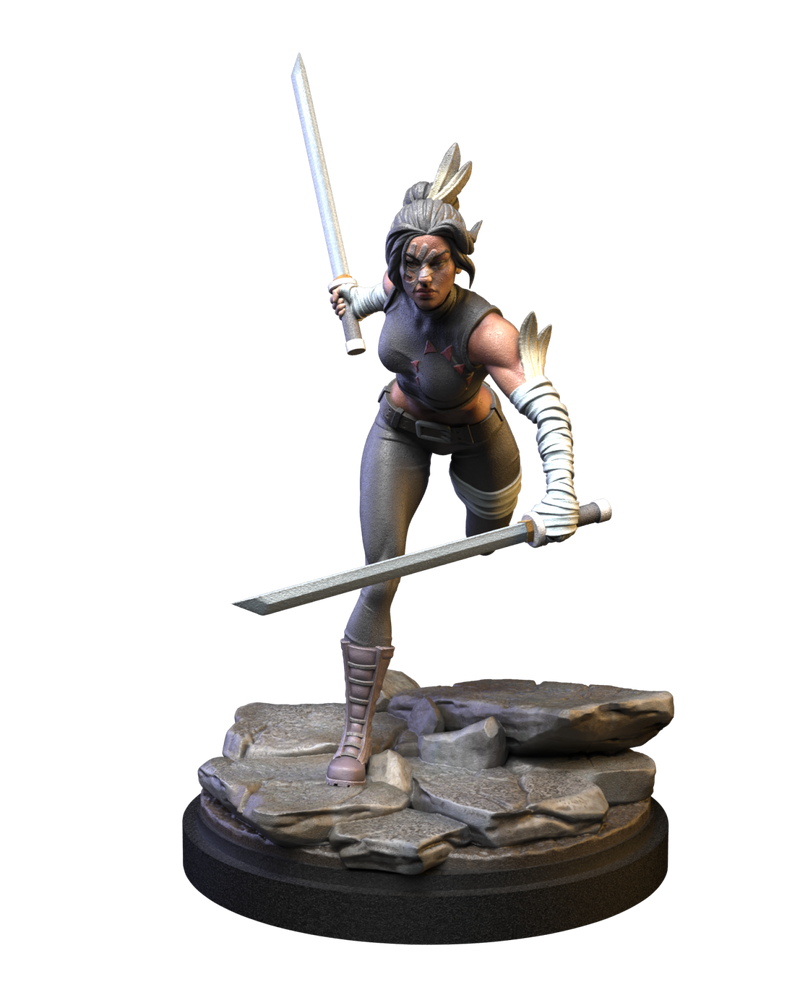 Deadly Silent | Heroes | Sci-Fi Miniature | C27 Studio