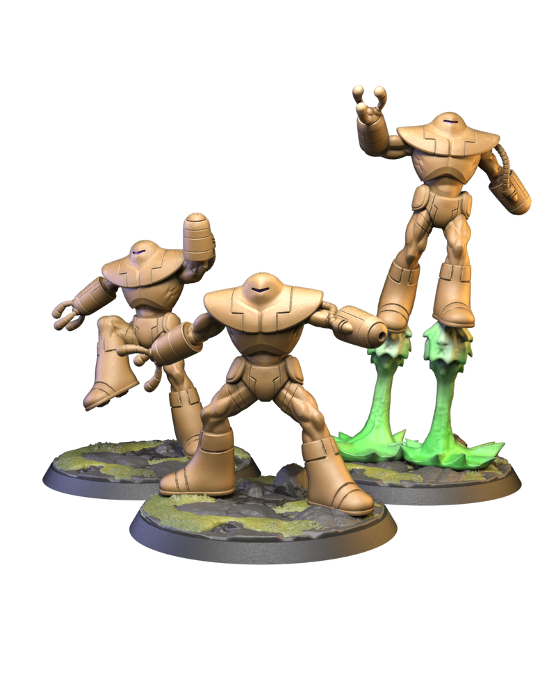 Tin Can Task Force | Heroes | Sci-Fi Miniature | C27 Studio