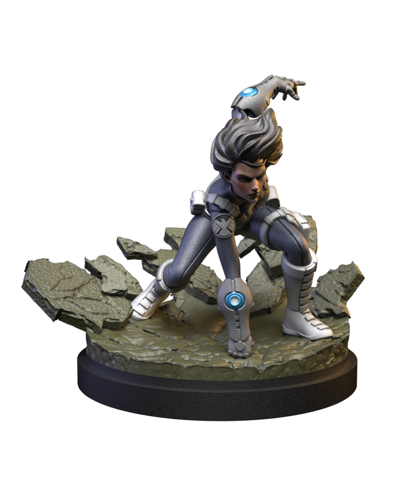 Seismic Sass | Heroes | Sci-Fi Miniature | C27 Studio