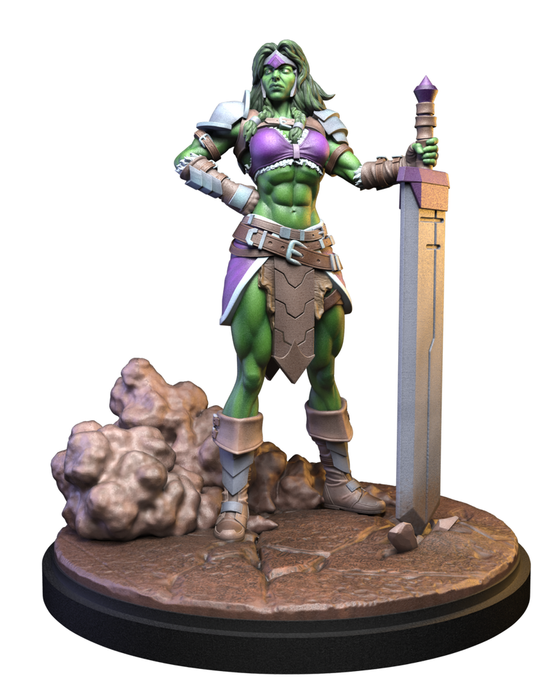 Gamma Gladiatrix | Heroes | Sci-Fi Miniature | C27 Studio