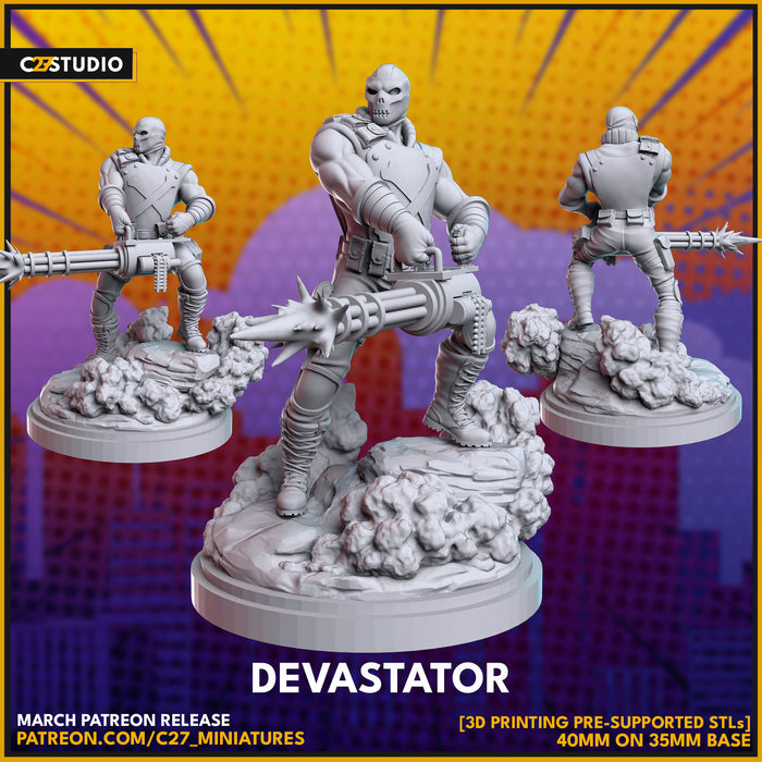 Devastator | Heroes | Sci-Fi Miniature | C27 Studio