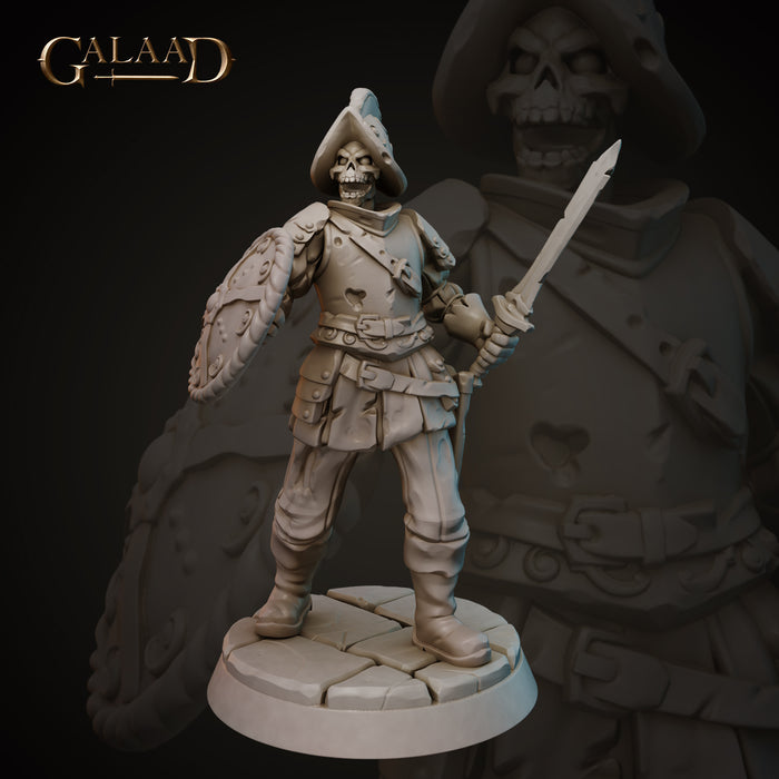 Mercenary A | Conquistadors | Fantasy Miniature | Galaad Miniatures