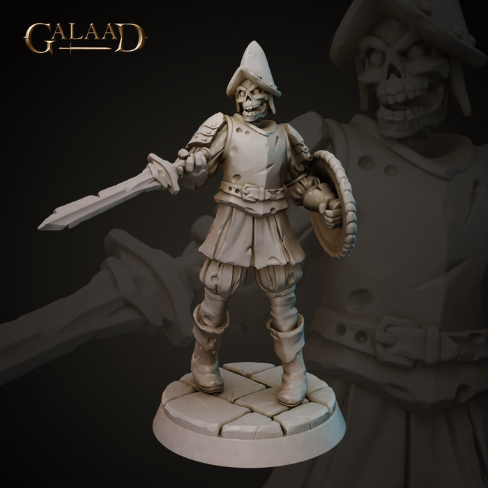 Mercenary A | Conquistadors | Fantasy Miniature | Galaad Miniatures