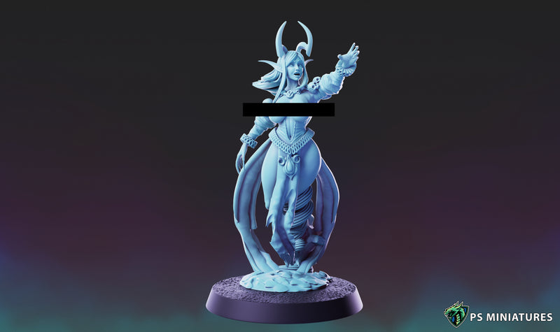 Cursed Elf Banshee Miniatures | Fantasy Miniature | PS Miniatures