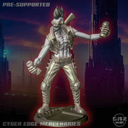 Pilar | Cyber Edge Mercenaries Miniatures | Sci-Fi Pin-Up | Gaz Minis TabletopXtra