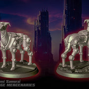 Cyber Hound | Cyber Edge Mercenaries Miniatures | Sci-Fi Pin-Up | Gaz Minis TabletopXtra