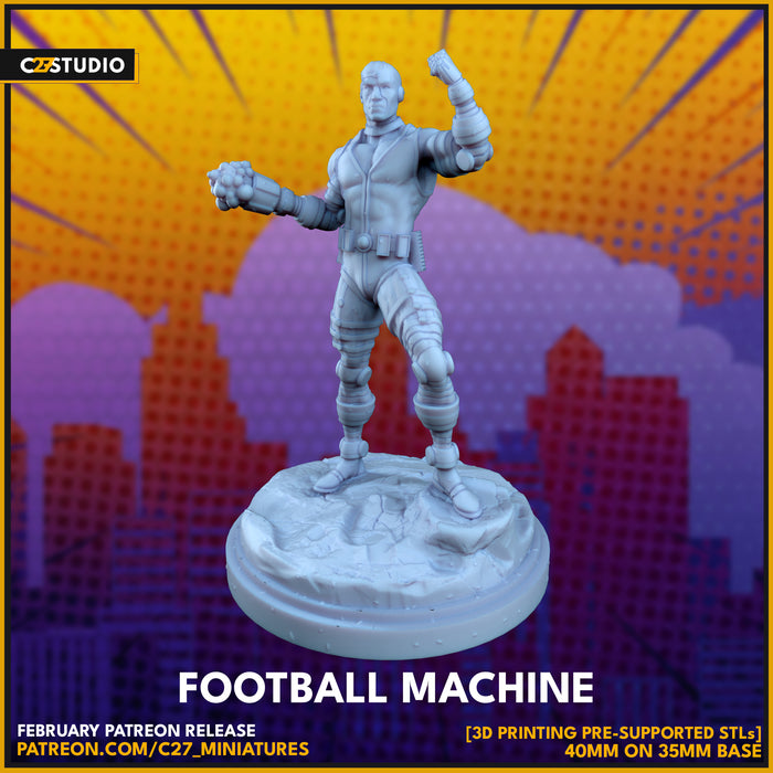 Football Machine | Heroes | Sci-Fi Miniature | C27 Studio