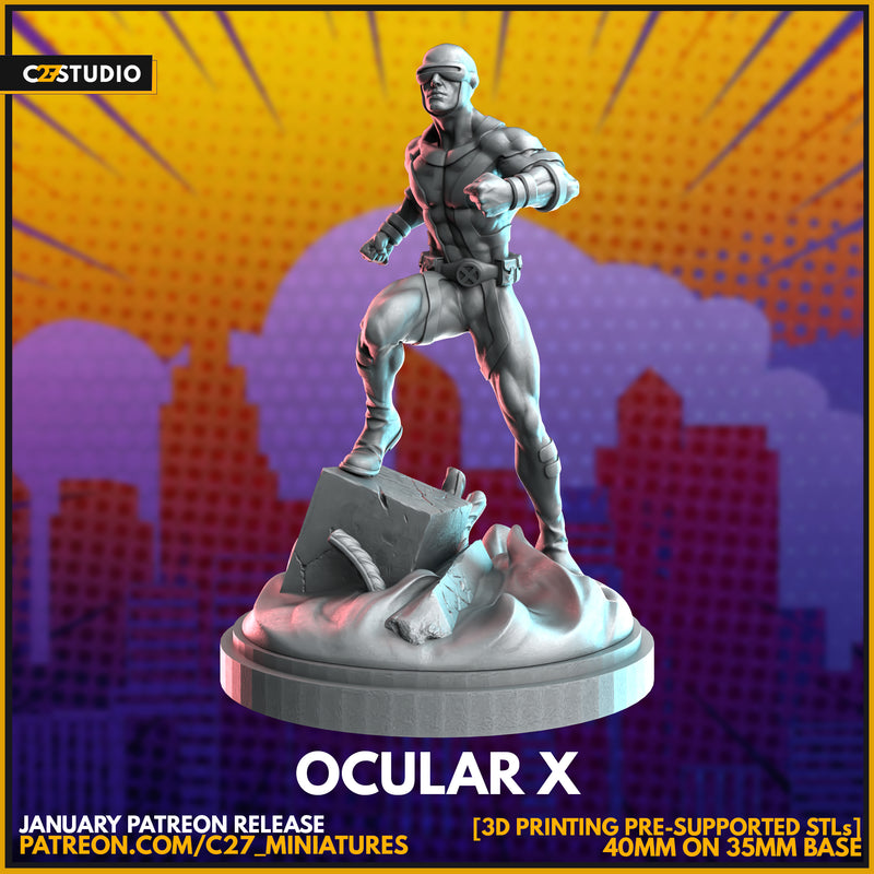 Ocular X | Heroes | Sci-Fi Miniature | C27 Studio