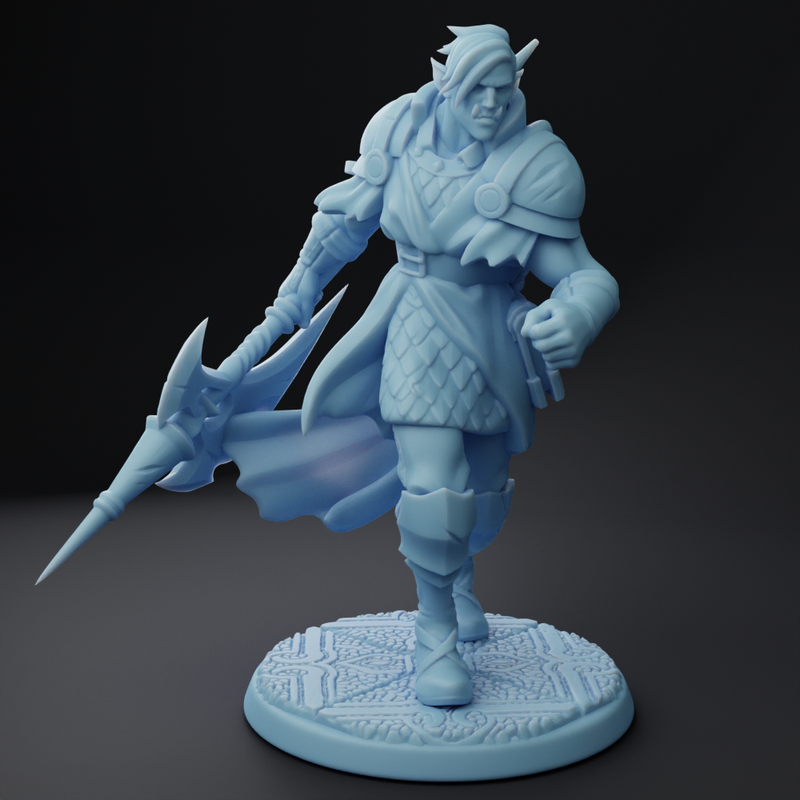 Denthir the Orc Cleric B | Oaken Hollow Heroes Vol 2 | Fantasy Miniature | Twin Goddess Miniatures