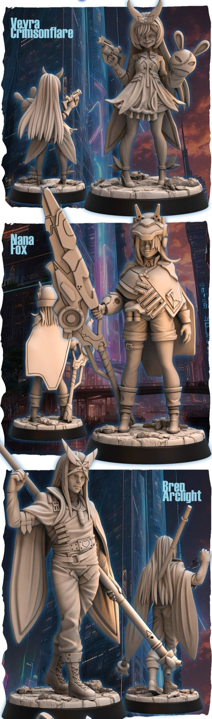 Neokingdom IV Miniatures | Fantasy Miniature | RN Estudio