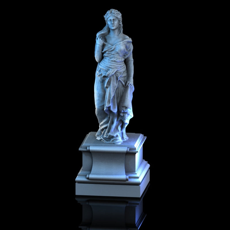 Daughter of Spring Statue 28mm DND Scatter Terrain | Tabletop Wargaming Scenery for Warhammer & RPG | 3D Printed