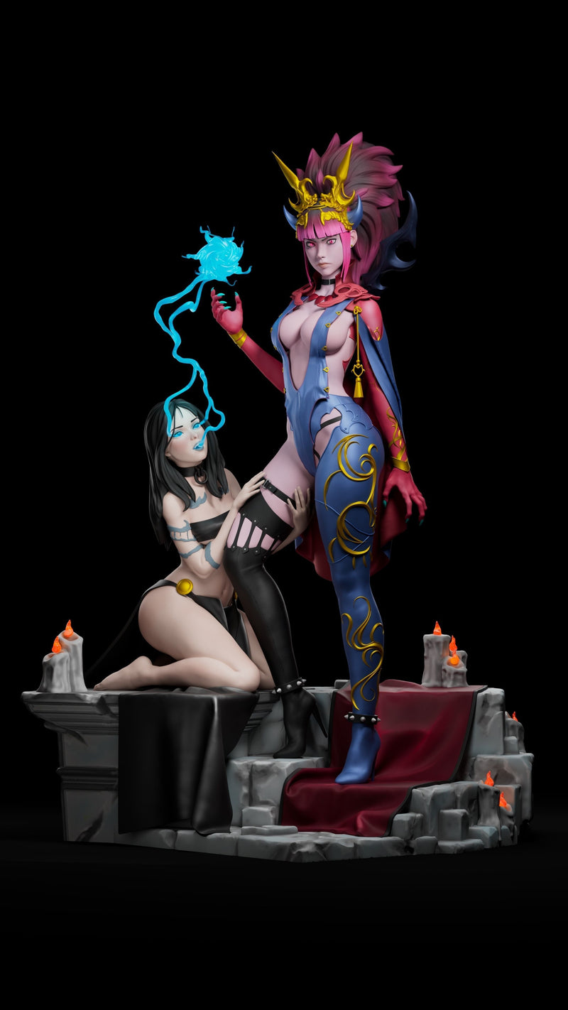 Diamond Princess | Pin-Up Statue Fan Art Miniature Unpainted | Goyd Figures