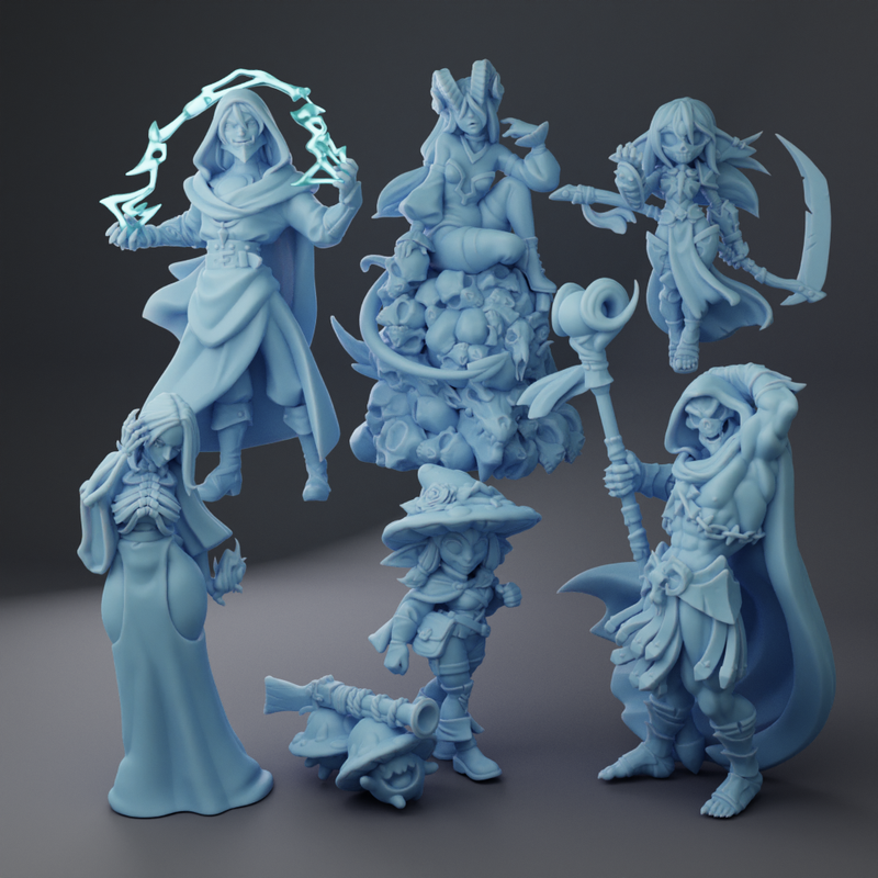 Necrovember Miniatures | Fantasy Miniature | Twin Goddess Miniatures