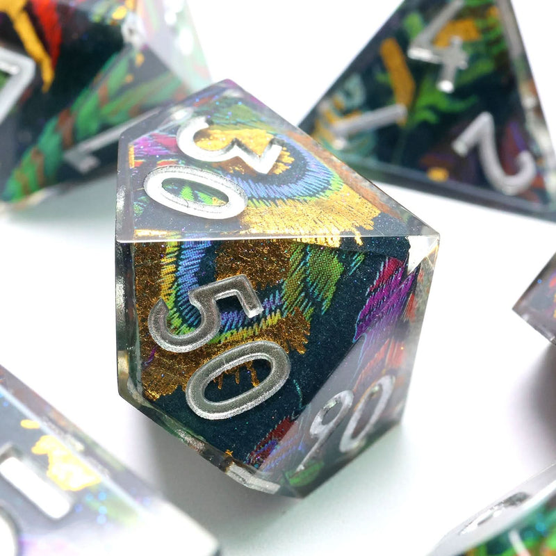 Feyplume | Art Core Dice | 7 Piece Set