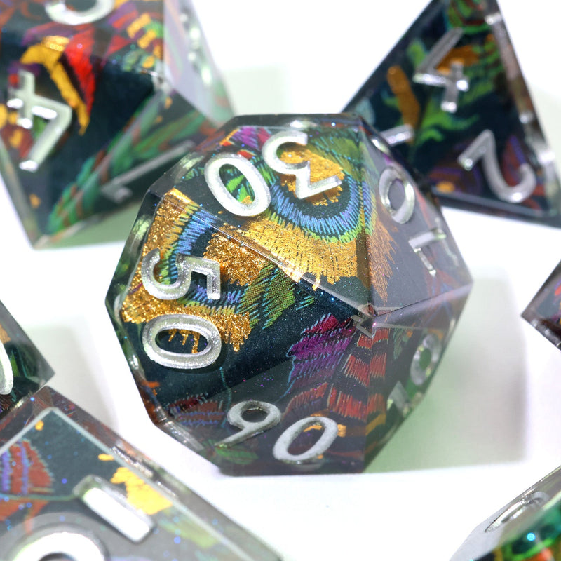 Feyplume | Art Core Dice | 7 Piece Set