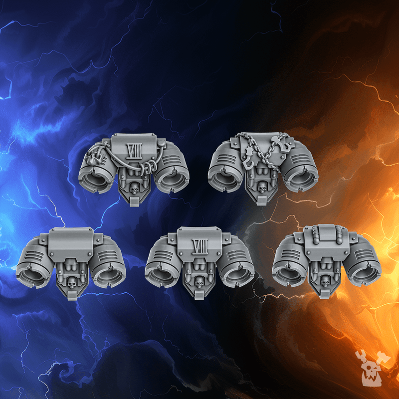 Space Warrior Dismember Jump Squad | DakkaDakka | Sci-Fi Grimdark Wargaming Miniature 28mm 32mm