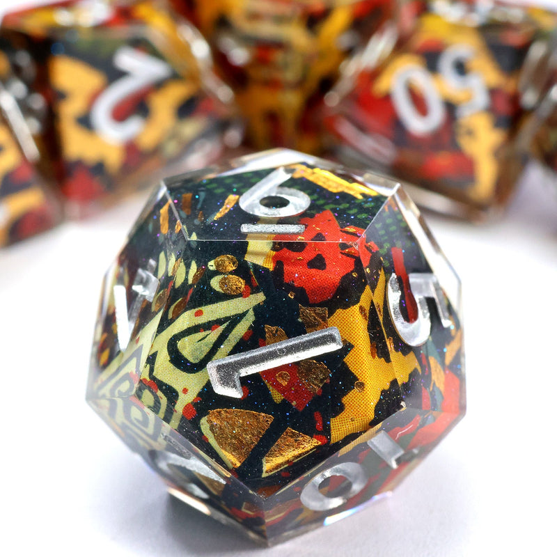 Hexbound Relic | Art Core Dice | 7 Piece Set