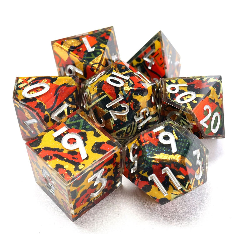 Hexbound Relic | Art Core Dice | 7 Piece Set