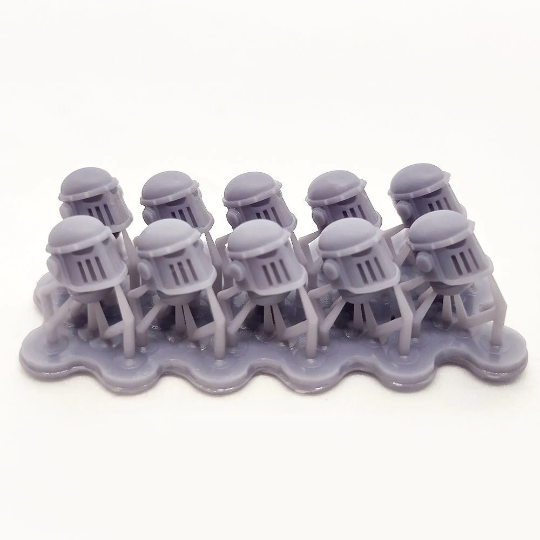 10x Space Warrior Helmets | MKIII Ver A | Sci-Fi Grimdark Custom Bitz Wargaming Miniatures 28mm 32mm