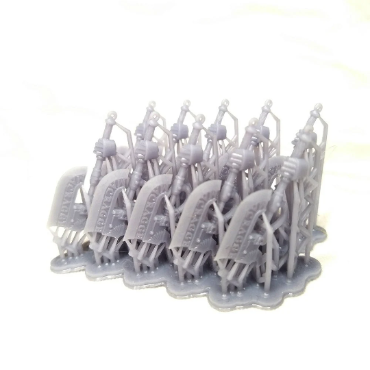 10x Space Warrior Melee | Ultra Axe | Sci-Fi Grimdark Custom Bitz Wargaming Miniatures 28mm 32mm