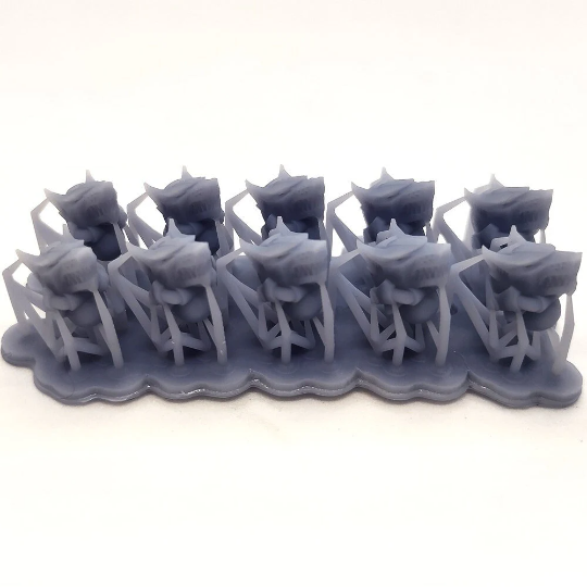 10x Space Warrior Helmets | Armoured Wolves | Sci-Fi Grimdark Custom Bitz Wargaming Miniatures 28mm 32mm