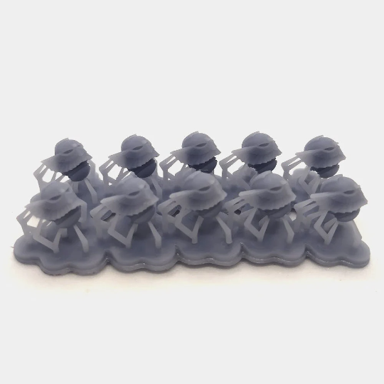 10x Space Warrior Helmets | Eagle | Sci-Fi Grimdark Custom Bitz Wargaming Miniatures 28mm 32mm