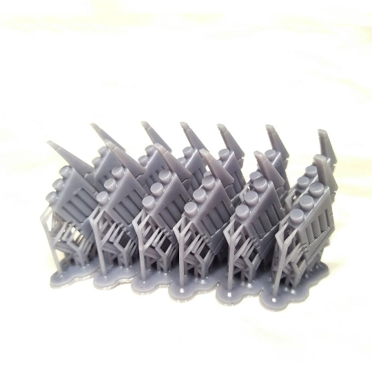 12x Greater Good Missile Pod Type C | Sci-Fi Grimdark Custom Bitz Wargaming Miniatures 28mm 32mm