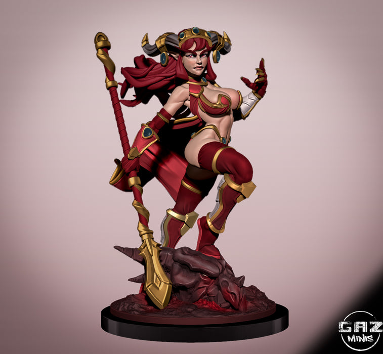 Dragon Queen | Monster Girls | Fantasy Miniature | Gaz Minis