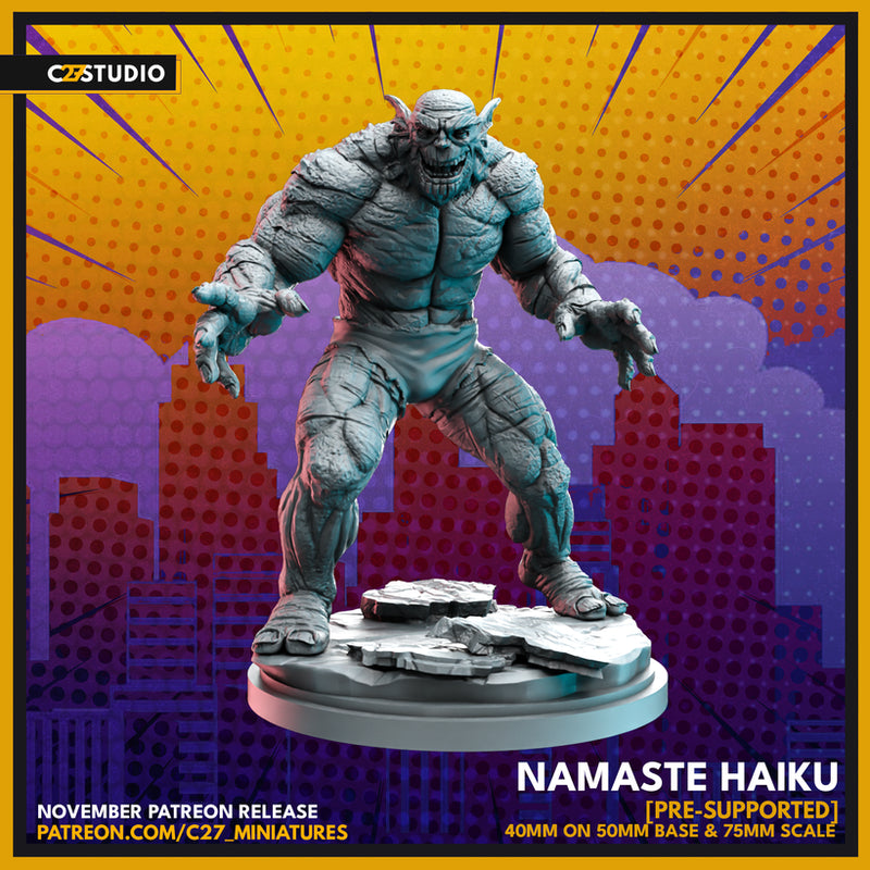 Namaste Haiku | Heroes | Sci-Fi Miniature | C27 Studio