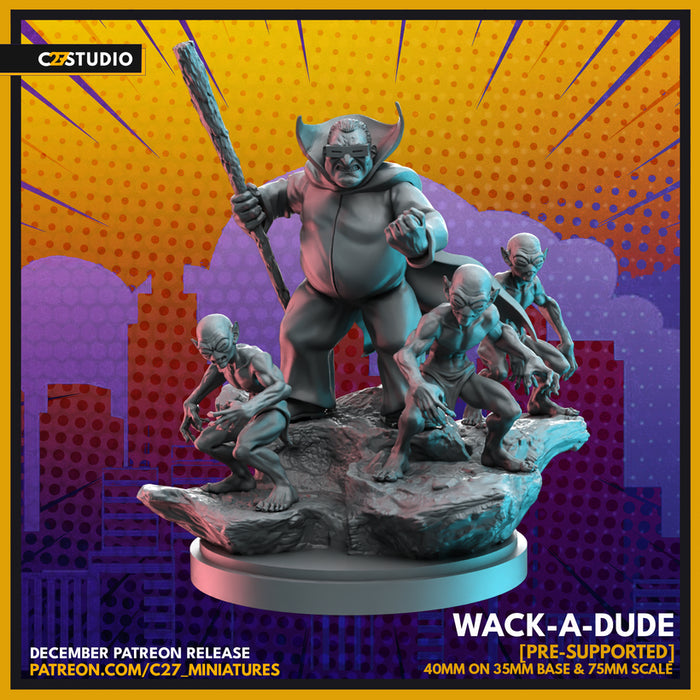 Wack-A-Dude | Heroes | Sci-Fi Miniature | C27 Studio