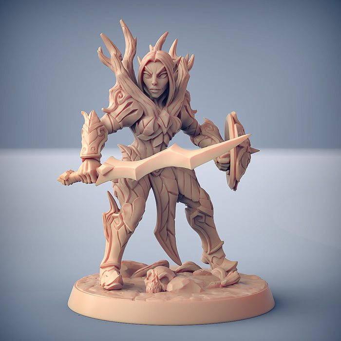 Elven Knight E | Sylvan Knights | Fantasy D&D Miniature | Artisan Guild