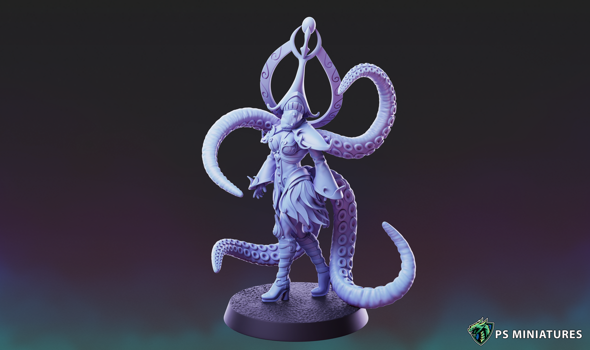 Eldritch Elf Cultist Miniatures (Full Set) | Fantasy Miniature | PS Miniatures