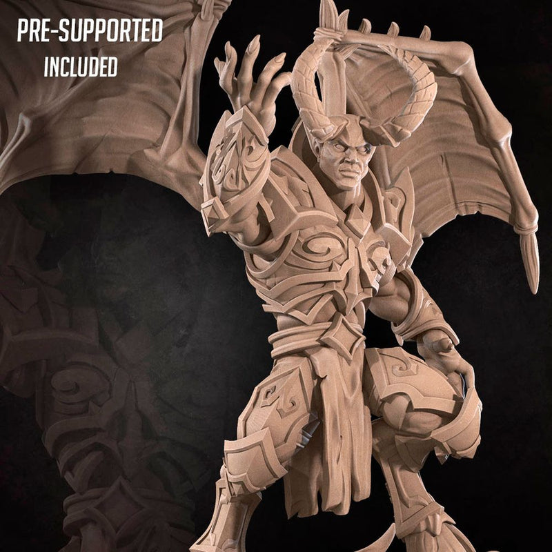 Dreadlord Necromancer | Realm of Bulletcraft Miniatures | Tabletop Fantasy Resin Miniatures | BTB TabletopXtra