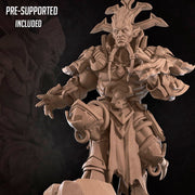 Eredar Warlock | Realm of Bulletcraft Miniatures | Tabletop Fantasy Resin Miniatures | BTB TabletopXtra