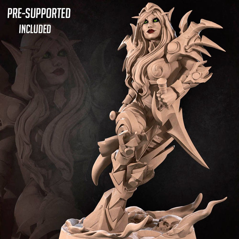 Blood Elf Rogue | Realm of Bulletcraft Miniatures | Tabletop Fantasy Resin Miniatures | BTB TabletopXtra