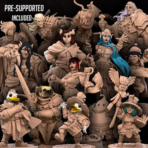 Bullet Heroes Miniatures, 28/32mm resin fantasy miniature, unpainted