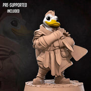 Duckfolk Rogue | Bullet Heroes Miniatures | Tabletop Fantasy Resin Miniatures | BTB TabletopXtra