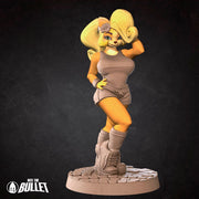 Untamed Bandicoot Chloe Pin-Up | Bullet Town Forest Village | Tabletop Fantasy Resin Miniatures | BTB TabletopXtra (4)