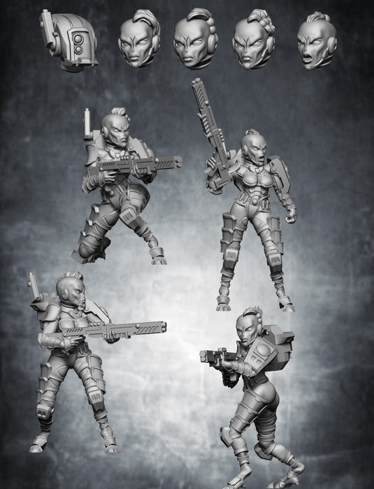 Female Troopers | Greater Good | Ghamak