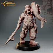 Fisherman A | Fishertown Miniatures | Fantasy Miniature | Galaad Miniatures TabletopXtra