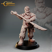 Fisherman B | Fishertown Miniatures | Fantasy Miniature | Galaad Miniatures TabletopXtra