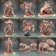 Forest Monster Miniatures, 28/32mm resin fantasy miniature, unpainted