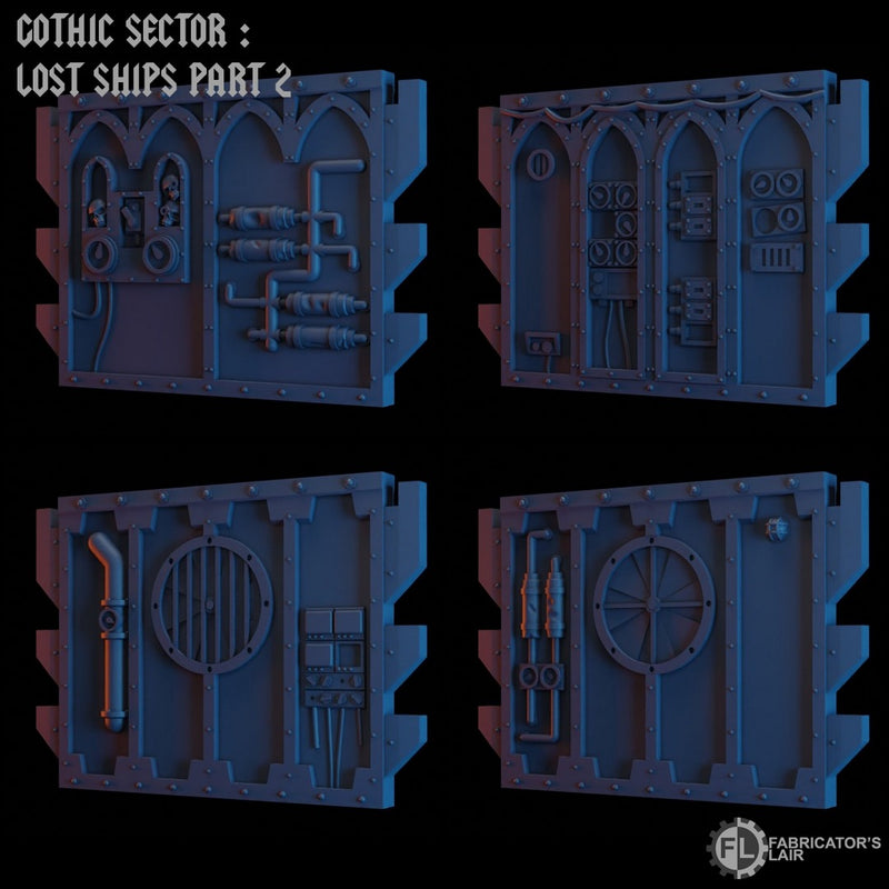 Gothic Navy | Gothic Sector Lost Ships Modular Terrain | Fabricator's Lair